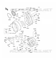 COUVERCLES MOTEUR pour Kawasaki ZXR750