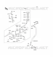 EMBRAYAGE MAITRE CYLINDRE pour Kawasaki ZXR750