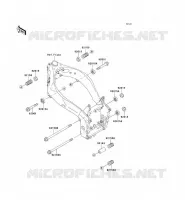 PIECE DE CADRE (COUVERTURE) pour Kawasaki ZXR750