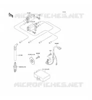SYSTEME D&acute;ALLUMAGE pour Kawasaki ZXR750