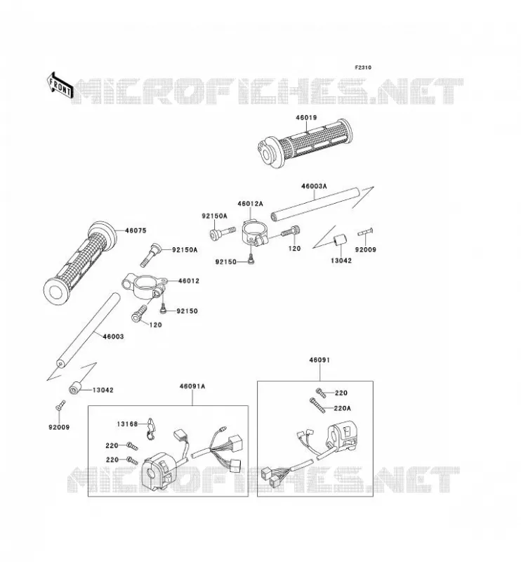 GUIDON Kawasaki MOTOS 750 1993 ZXR750  ZX750-L1