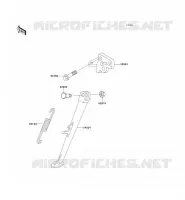 BEQUILLES pour Kawasaki ZXR750