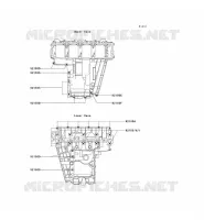 BOULON CARTER MOTEUR pour Kawasaki ZXR750