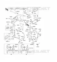 CARENAGE pour Kawasaki ZXR750