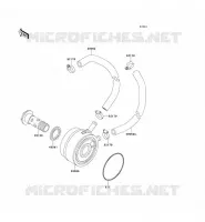 RADIATEUR D'HUILE pour Kawasaki ZXR750