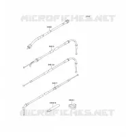 CABLES pour Kawasaki ZXR750
