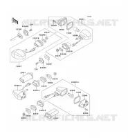 CLIGNOTANTS pour Kawasaki ZXR750