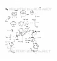 COMPTEURS pour Kawasaki ZXR750