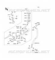 EMBRAYAGE MAITRE CYLINDRE pour Kawasaki ZXR750