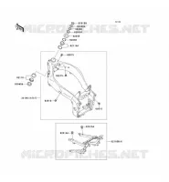 CH&Acirc;SSIS pour Kawasaki ZXR750