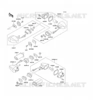 CLIGNOTANTS pour Kawasaki ZXR750