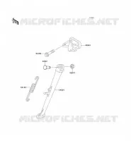 BEQUILLES pour Kawasaki ZXR750R