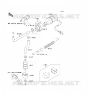 POMPE A ESSENCE pour Kawasaki ZXR750R