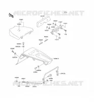 SELLE pour Kawasaki ZXR750R
