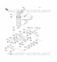 SUSPENSION pour Kawasaki ZXR750R