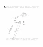 BEQUILLES pour Kawasaki ZXR750R