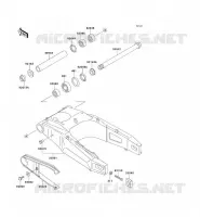 BRAS OSCILLANT pour Kawasaki ZXR750R