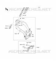 CH&Acirc;SSIS pour Kawasaki ZXR750R