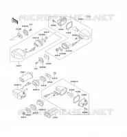 CLIGNOTANTS pour Kawasaki ZXR750R