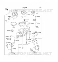 COMPTEURS pour Kawasaki ZXR750R