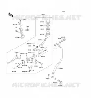 EMBRAYAGE MAITRE CYLINDRE pour Kawasaki ZXR750R