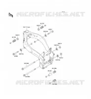 PIECE DE CADRE (COUVERTURE) pour Kawasaki ZXR750R