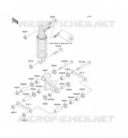 SUSPENSION pour Kawasaki ZXR750R