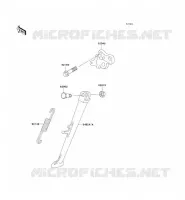 BEQUILLES pour Kawasaki NINJA ZX-7R
