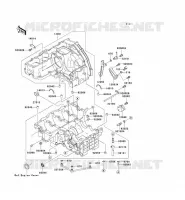 CARTER MOTEUR(S) pour Kawasaki NINJA ZX-7R