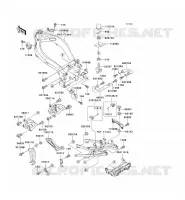 ELECTRO BRACKET pour Kawasaki NINJA ZX-7R