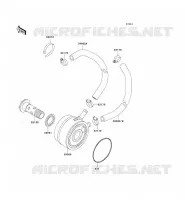 RADIATEUR D'HUILE pour Kawasaki NINJA ZX-7R