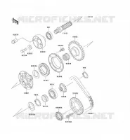 ARBRE GENERATEUR pour Kawasaki NINJA ZX-7R
