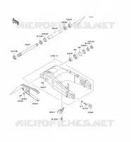 BRAS OSCILLANT pour Kawasaki NINJA ZX-7R
