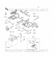 CHASSIS EQUIPMENT ELECTRIQUE pour Kawasaki NINJA ZX-7R