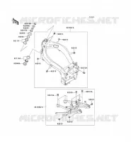 CH&Acirc;SSIS pour Kawasaki NINJA ZX-7R