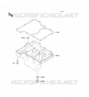 COUVERCLE RENIFLARD/CARTER D'HUILE pour Kawasaki NINJA ZX-7R