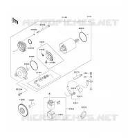 D&Eacute;MARREUR pour Kawasaki NINJA ZX-7R
