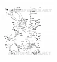 ELECTRO BRACKET pour Kawasaki NINJA ZX-7R