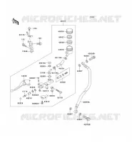 EMBRAYAGE MAITRE CYLINDRE pour Kawasaki NINJA ZX-7R