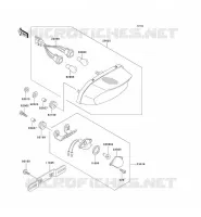 FEUX ARRI&Egrave;RE(S) pour Kawasaki NINJA ZX-7R