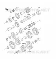 OPTION(ZX 7RR TRANS.) pour Kawasaki NINJA ZX-7R
