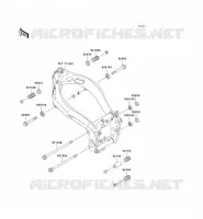 PIECE DE CADRE (COUVERTURE) pour Kawasaki NINJA ZX-7R