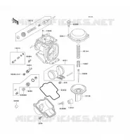 PI&Egrave;CES DE CARBURATEUR pour Kawasaki NINJA ZX-7R