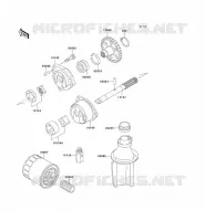 POMPE A HUILE/FILTRE &Agrave; HUILE pour Kawasaki NINJA ZX-7R