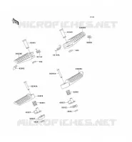REPOSE PIED pour Kawasaki NINJA ZX-7R