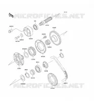ARBRE GENERATEUR pour Kawasaki NINJA ZX-9R