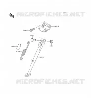 BEQUILLES pour Kawasaki NINJA ZX-9R