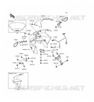 CARENAGE pour Kawasaki NINJA ZX-9R