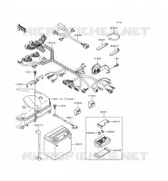 CHASSIS EQUIPMENT ELECTRIQUE pour Kawasaki NINJA ZX-9R