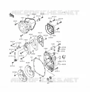 COUVERCLES MOTEUR pour Kawasaki NINJA ZX-9R